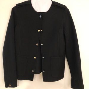 VINCE wool blend classic jacket